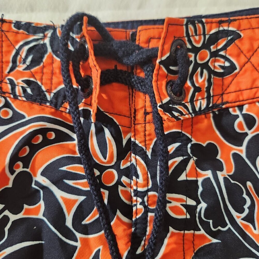 O'NEILL Men's 21 Inch Size M Floral Print Drawstring Boardshorts Beach Cruise - Picture 6 of 14